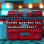 Consejos farmacéuticos: ¿Dónde guardas tus medicamentos?