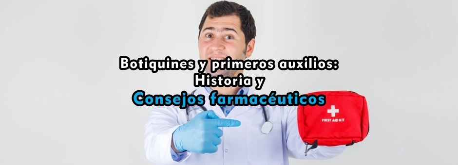 Botiquines y primeros auxilios: historia y consejos farmacéuticos