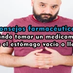 ¿Cuándo tomar un medicamento con el estómago vacío o lleno?