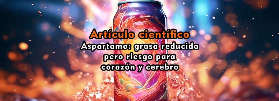 Aspartamo: grasa reducida, pero riesgo para corazón y cerebro